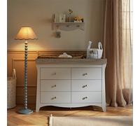 Clara 6 Drawer Dresser - Cashmere & Ash