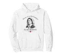 Clara Barton Angel of the Battlefield Civil War Nurse Pullover Hoodie