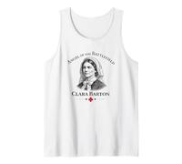 Clara Barton Angel of the Battlefield Civil War Nurse Tank Top