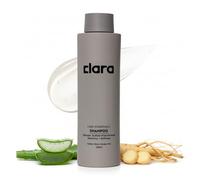 Clara Booster Shampoo - No Sulfates, No Parabens, Without Harsh Chemicals, Revives Elasticity & Softness, Enriched with Ginseng & Aloe Vera - Daily Use for All Hair Types, 300 ml Bottle