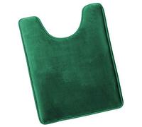 Clara Clark Bathroom Contour Rug, Ultra Soft Non Slip and Cozy, Velvet Memory Foam Toilet U-Shaped Bath Mat