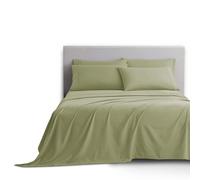 Clara Clark Twin XL Sheets, 5 Piece Set - Hotel Luxury Sheets for Twin XL Size Bed, Super Soft Bedding Sheets & Pillowcases, Twin XL Size Sheets, Sage Green