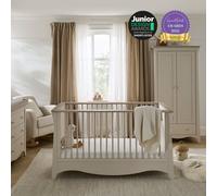 Clara Cot Bed - Cashmere & Ash