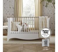 Clara Cot Bed - White & Ash