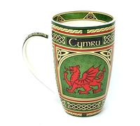 Clara Craft Green Cymru Wales Mug