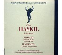 CLARA HASKIL VOL.3 : MOZART CONCERTO K.365 (ANDA, 4/8/1957 SALZBURG) & SONATA K.330 (8/8/1957 SALZBURG) + HINDEMITH I QUATTRO TEMPERAMENTI (MONTEUX FESTIVAL, 22/9/1957, HINDMITH CONDUCTOR)