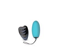 CLARA MORGANE | Vibrating Egg Wireless | Women | Connected with Remote Control | Sex Toys | Discreet and Silent | 10 Vibration Modes | Turquoise