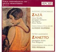 Clara Petrella - Ruggero Leoncavallo: Zaza / Pietro Mascagni: Zanetto