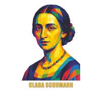 Clara Schumann Klaviertrio g-Moll, op. 17: Personalisiertes Notizbuch (6“ x 9“ ~ DinA5) mit Notenlinien in 11 Systemen auf 120 Seiten zum Musik aufschreiben & Komponieren