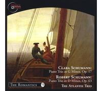 CLARA SCHUMANN & ROBERT / ATLANTIS TRIO - Piano Trios in D & G minor