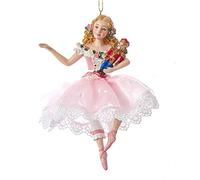 Clara With Nutcracker Prince Ornament