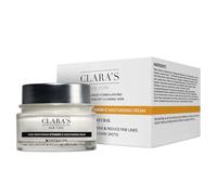 Clara's New York Visibly Brightening Vitamin C Moisturizing Cream, Combats Discolourations and Brightens Dark Spots, Radiant and Glowing Skin, Suitable For All Skin Types 50ml