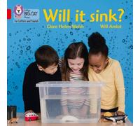 Clare Helen Welsh Will it sink? Paperback Book Clare Helen Welsh Multicolor