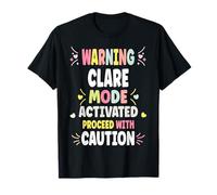 CLARE Personalized Women's Gift Custom CLARE T-Shirt