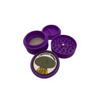 Clarence Claymore Herb Grinder - Big LEZ Show - Judge Grinda - 3D Printed (Dark Purple, Catcher)