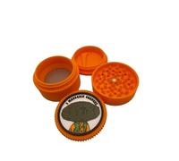 Clarence Claymore Herb Grinder - Big LEZ Show - Judge Grinda - 3D Printed (Orange, Catcher)