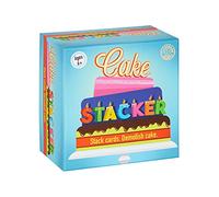 Clarendon Games Cake Stacker - Fast-Paced Card Game for Family Fun - Cake Cards - Ideal for 2 to 4 Players - Quick to Learn, 20 Minutes Playtime - Race to Stack Your Way to Victory!