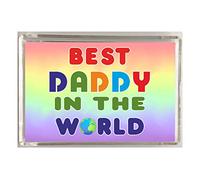 'Clare's Cosmetics' Gift For Daddy - Best In The World - Novelty Fridge Magnet Present