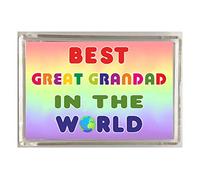 'Clare's Cosmetics' Gift For Great Grandad - Best In The World - Novelty Fridge Magnet Present