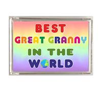 'Clare's Cosmetics' Gift For Great Granny - Best In The World - Novelty Fridge Magnet Present