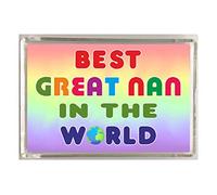 'Clare's Cosmetics' Gift For Great Nan - Best In The World - Novelty Fridge Magnet Present