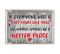 'Clare's Cosmetics' Nice Gift For Step Mum - The World Would Be A Better Place - Fridge Magnet - Novelty Present