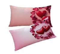 Claret Cushion Covers 50x70cm Cream Pillow Cases 2 Pack, Soft and Breathable linen Sofa Cushions With Invisible Zipper Machine Washable for Bedroom Decor, living Room Decor, Gifts for Women T0T931