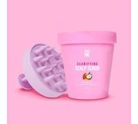 Clarifying & Exfoliating Scalp Scrub & Brush - Argan & Coconut Oil - 200ml Give Me Pink 300g