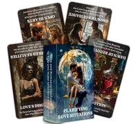 Clarifying Love Situations Oracle Cards, Twin Flame Shadow Work Deck, Soul Partner Relationship, 56 Cards, Ages 13+