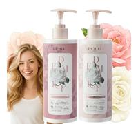 Clarifying Shampoo and Conditioner for Oily Hair - Refreshing and Balancing, Sulphate-Free, Paraben-Free, No Dyes, Organic Ingredients, Reduces Fat and Adds Volume