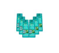 Clarifying Shampoo for Oily Hairline and Dry Tips, with Coconut Water for Powerful Hair, Fructis Coco Water, 6 x 250 ml