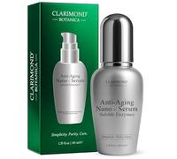 Clarimond Anti Aging Face Serum w/Nano Fermentation, Pro-Xylane™, Peptides & Collagen for Hydration, Wrinkle Reduction, Firming, Plumping - Fast Absorbing Botanical Youthful Skincare Treatment 40ml