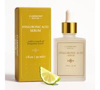CLARIMOND Hyaluronic Acid Serum with a Touch Of Bergamot Scent, Enriched with Centella Asiatica and Chamomile for Skin Repair, Aloe Vera and Niacinamide for Soothing and Brightening, Hydrate Deeply.