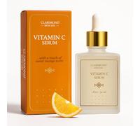 CLARIMOND Vitamin C Serum with a Touch of Sweet Orange Scent, Niacinamide and Hyaluronic Acid for Hydration, Infused with Chamomile and Witch Hazel for Calming Effect, Anti - Aging and Brightening.