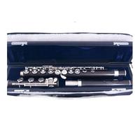 Clarinet 17 Holes Ebony Flute Open Hole Silver Plated E Key