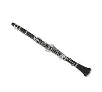 Clarinet 17 White Copper Keys B Flat Instrument Synthetic Wood Pipe Body Suitable For Beginners Clarinet Musical Instruments