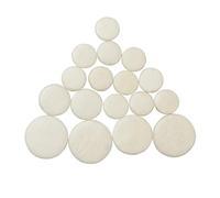 Clarinet accessories A set of 17 pcs Clarinet cushion Casing Leather Pad Clarinet Leather Pad Seventeen Pieces Wind Instrument Accessories