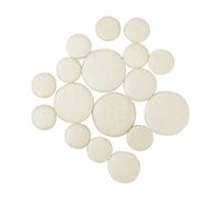 Clarinet accessories Clarinet Leather Cushions Set Of Seventeen White Casing Clarinet Cushions Wind Instrument Accessories