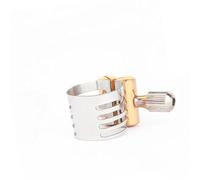 Clarinet Accessory Kits Bb Clarinet Mouthpiece Reed Clip Clamp Bb Clarinet Mouthpiece Metal Ligature Classical Popular Jazz Style