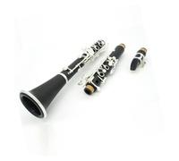 Clarinet Adult Single Clarinet Instrument 17 Keys Double Two-section Silver-plated Keys Beginners To Play