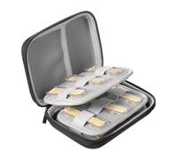 Clarinet and Saxophone Reed Case - Waterproof EVA Storage Case for 15 Reeds Lightweight 100g Accessories for Band Musicians and Orchestra