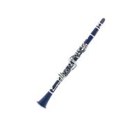 Clarinet B Flat ABS Solid 17 Keys Musical Instrument Woodwind Professional Performance Clarinet(Dark blue)