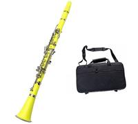 clarinet B-flat Clarinet Beginner Performance Level Musical Instrument Yellow Clarinet