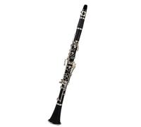 Clarinet B-Flat Clarinet Black Ebonite Clarinet With Nickel-plated Keys Belt Soft Polishing Cloth 8 Cushion