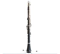 Clarinet Bakelite Clarinet Imitation Wood Bb Lowering Clarinet Matt 17 Keys Nickel-plated Keys Beginner Student Clarinet
