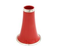 Clarinet Bb Bell Universal ABS Black Tube Bell Color Clarinet Replacement Parts Woodwind Instrument Parts Accessories (Color : Crimson)