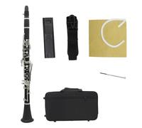 Clarinet Bb Clarinet 17 Key Black Bakelite Body With Bag Cloth Professional Accessories