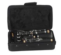 Clarinet Bb Clarinet 17 Key Black Bakelite Body With Bag Cloth Professional Accessories Durable