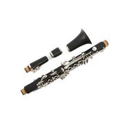clarinet Beautiful Sound Clarinet Eb Key Ebony Wood or Bakelite E flat Nickel Plated 17 Keys Musical