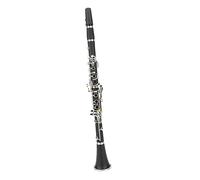 clarinet Beginner Student Musical Instrument Bb 17 Key Clarinet Instrument Nickel Silver ABS Body Material Clarinete (Color : Black)